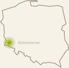 Bolesławiec location