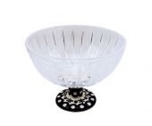 Schüssel auf einem Fuß - Bunzlauer Keramik