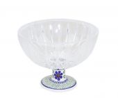 Schüssel auf einem Fuß - Bunzlauer Keramik