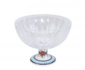 Schüssel auf einem Fuß - Bunzlauer Keramik