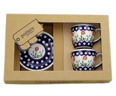 Reihe von Tassen - Bunzlauer Keramik