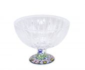 Schüssel auf einem Fuß - Bunzlauer Keramik