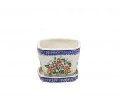 kleiner Blumentopf - Bunzlauer Keramik