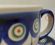 mittlere Kaffetasse mit Untertasse - Bunzlauer Keramik